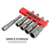 NEIKO 10066A 1/4” Hex Shank Magnetic Power Nut Driver Set