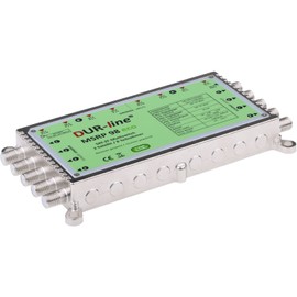 DUR-line MSRP 98 eco - Multiswitch for 2 Satellites/8 Subscribers - Low Power Consumption - 0 Watt Standby Multiswitch [Digital, HDTV, FullHD, 4K, UHD]