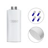 Iruihoo CBB60 Motor Capacitor, 20µF 450V Capacitor 50/60Hz Starting Capacitor