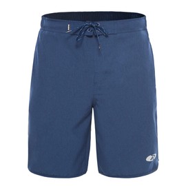 Rokka&Rolla Men's Swim Trunks Quick Dry Stretch Beach Shorts Swimwear Bathing Suit with Mesh Lining Navy