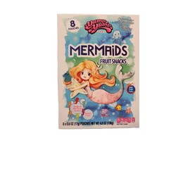 bebeto Mermaids fruit snacks.