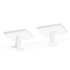BestPartsCom 1 Pair of White Ceiling Bracket for Bose OmniJewel