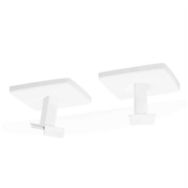 BestPartsCom 1 Pair of White Ceiling Bracket for Bose OmniJewel Lifestyle 650 Home Entertainment System, Speakers Ceiling Bracket Replacement