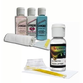 Langka Paint Chip Repair Kit and 1oz Touch-Up Paint Compatible with 2017, Hyundai, Verna, WW8/W8, Quartz White Tricoat.