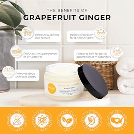 DANI - Exfoliante de azúcar natural, 14 oz                                                                                                            