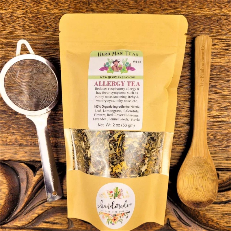 Herb Man Tea SEASONAL ALLERGY TEA for no more running
