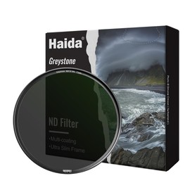 Haida Greystone 52mm ND1.8 (64x) Filter Multi-Coating Nano Coating Optical Glass Waterproof Scratch Resistant Neutral Density Filter SLR Photographic Lens Filter