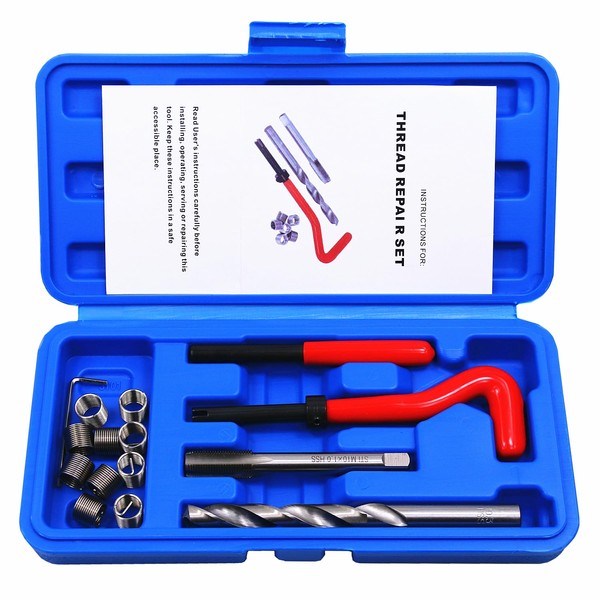 BestsQ Pack of 15 Thread Repair Kit Drill Helicoil Repair