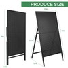 Eastern Tree Metal Pegboard Display Stand with 10 Hooks, Pegboard