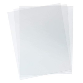 TruBind Binding Covers for Reports and Presentations - Crystal Clear PVC - 5 Mil Thick - Letter Size - 8 1/2 inch x 11 inch - Square Corners - Includes Tissue Interleaving - 100/Bx (CVR-05AST)