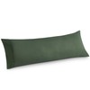 Bedsure Body Pillow Case Cover - Olive Green Polyester Microfiber