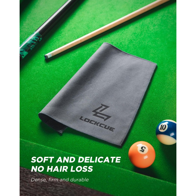 LOCKCUE Microfibre Towel 12"x12" Charcoal Grey