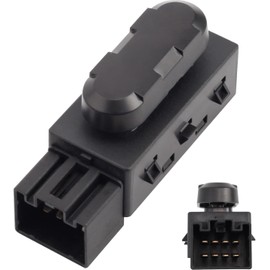 Maureen 6 Way Power Seat Switch Replacement for 2005-2015 Ford Mustang F150 F250 F350 Explorer Escape Lincoln & More, Driver Side Passenger Side Power Seat Adjust Switch 5F9T-14B709-AA, 9L3Z14A701A