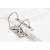 Durafile Lever Arch File, Red File, 'Ergonomic Curved Spine' Single