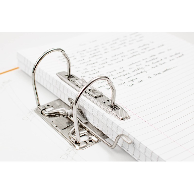 Durafile Lever Arch File, Red File, 'Ergonomic Curved Spine' Single