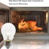 Linmifo Appliance Oven Light Bulb A15 40 Watt Light Bulb,High