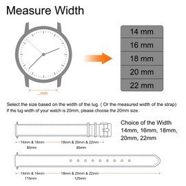 sourcing map Suede Leather Strap Watch Bands Quick Release 22mm Vintage Watch Straps Classic Watchband for Men Women Replacement, Green