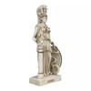 Athena Minerva Greek Roman Goddess Cast Marble Grey Statue Sculpture