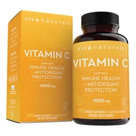 Viva Naturals Vitamina 1000mg 250 Cápsulas