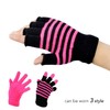 8 Pairs Kids 2 in 1 Full & Fingerless Magic