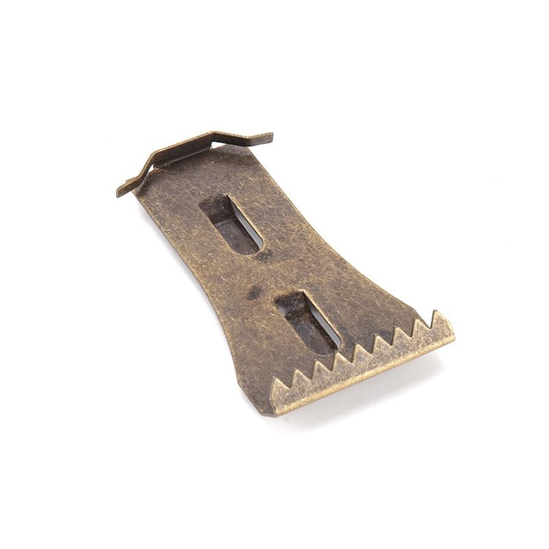 Walquicks 15 Pcs Heavy Duty Brick Hook Clips, Metal Wall