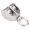 10PCS M15 Pulley Block Stainless Steel Heavy Duty Traction Wheel