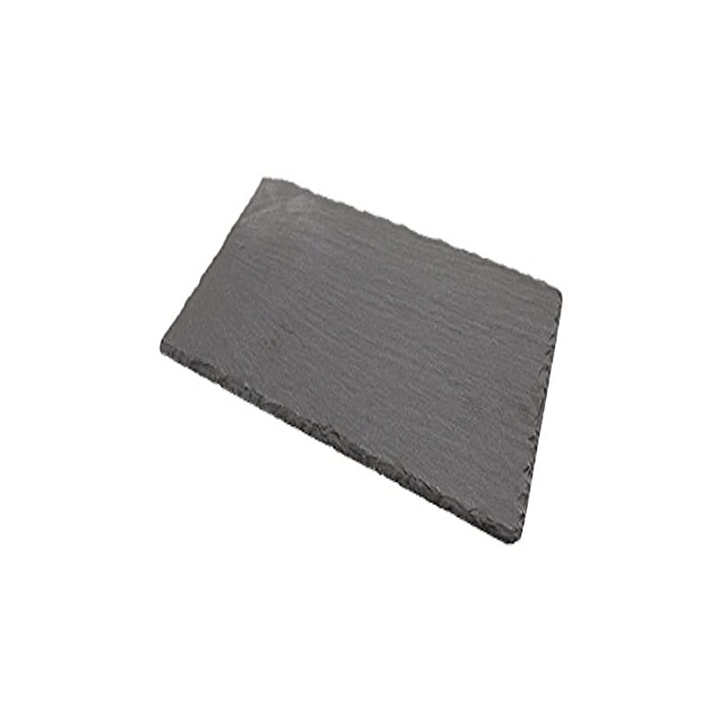 Genware NEV-SLTN-3020 Natural Edge Slate Platter, 30 cm x 20