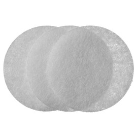 Steinberg14 Round Polyester Filter for Ventilation Systems - Pack of 3 Exhaust Filters - 100 mm Pollen Filter - Air Filter for Heat Recovery - Pollen Filter for Ventilation Grille