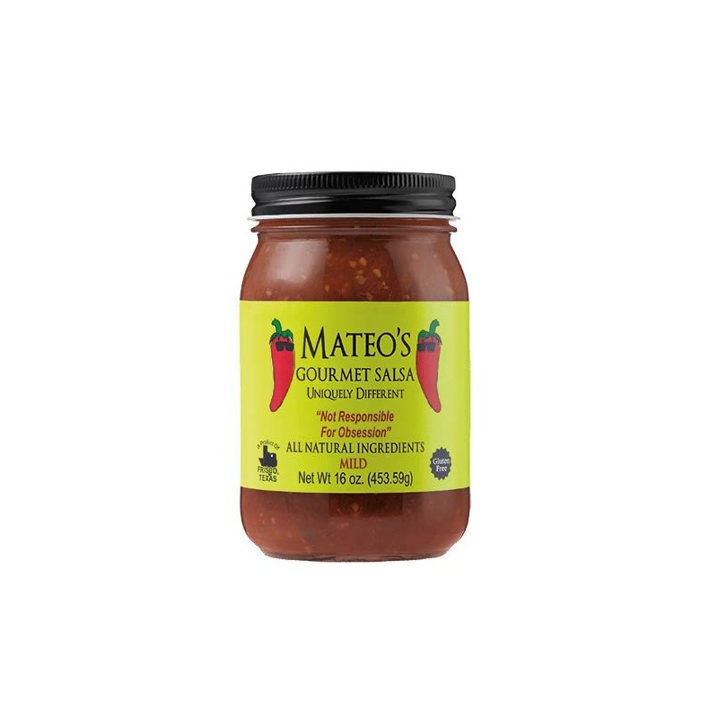 Mateos Gourmet Salsa, Medium & Mild 16 oz (Variety Pack)
