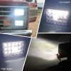 CHUSYYRAY 4PCS 4x6'' LED Headlights Hi/Lo Beam For Freightliner 1988-2010