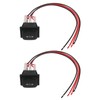 ECSiNG 2pcs KCD4 6 Pin Waterproof Switch with Instant Polarity