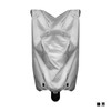 INFIMO IMA92105 Two-Lock Motorcycle Cover, Durable Thick Fabric, Silver, Size