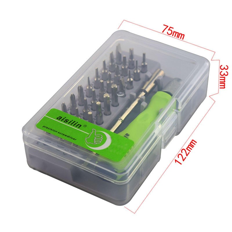 32 in 1 Micro Screw Driver Set Magnetic Precision Triangle