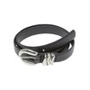 Urban Classics Women's Belt, black / silver
