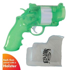 Billy Bob GREEN Billy Bob Russian Roulette Shot-Taking Gun Alcohol Drinking LED Party Game