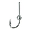 Eagle Claw Silver Hat Hook Fish Hook for Hat Money/Tie