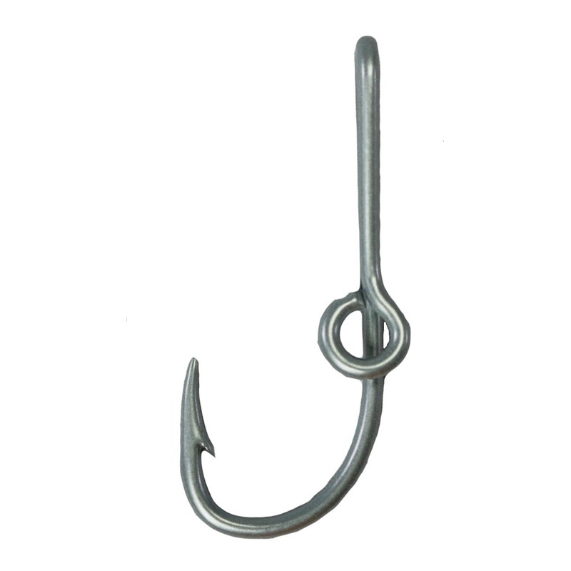 Eagle Claw Silver Hat Hook Fish Hook for Hat Money/Tie