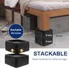 Oversized Bed Risers, 3 inch Lift, 8 Pack Heavy Duty