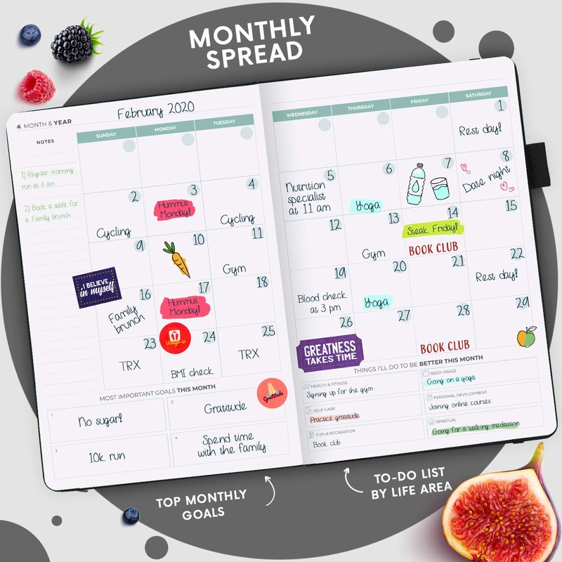 Clever Fox Wellness Journal – Weekly & Daily Health and