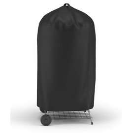 Springreen Barbecue Cover Weatherproof for Kettle Barbecue Diameter 71 x 68 cm – High-Quality Kettle Grill Cover Made of 100% Polyester – Grill Cover, Protective Cover Grill – Waterproof, Windproof,