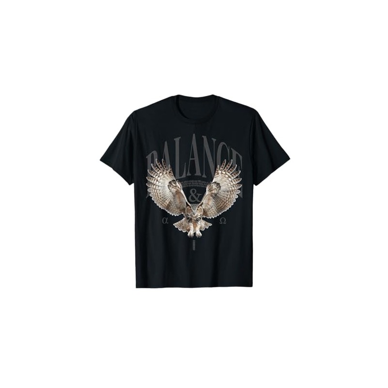 Elegant vintage night owl wild animal owls bird owl T-Shirt
