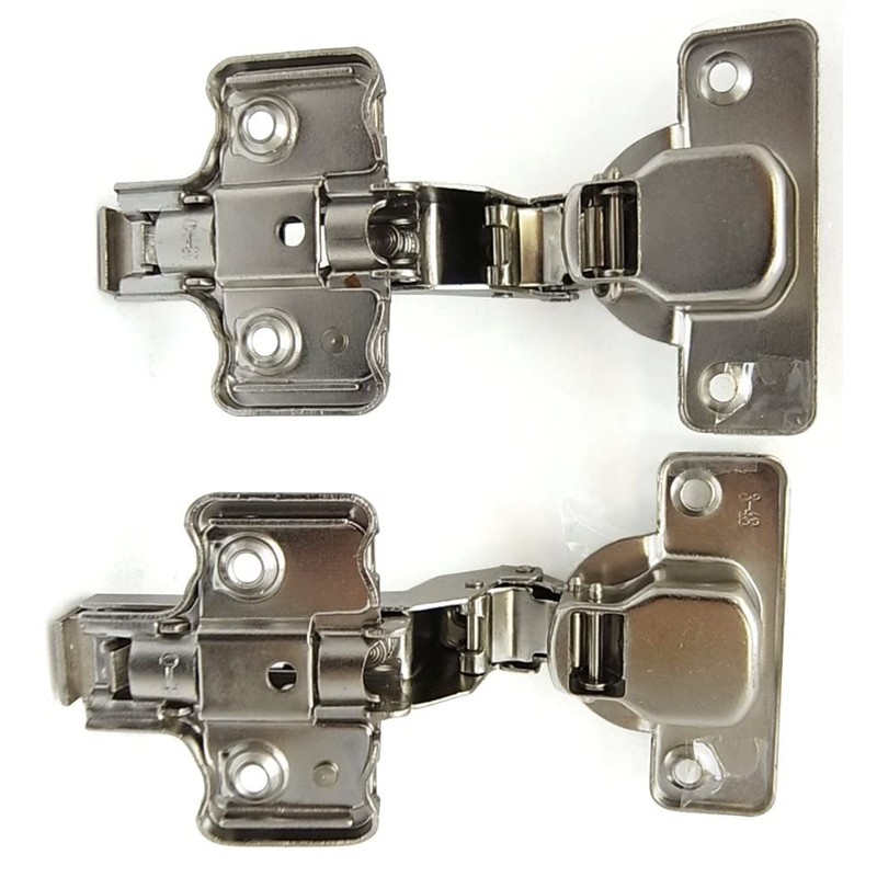 Wake Sangyo NS-3552 Sliding Hinges with Catch Inserts Silver Cup