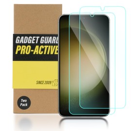 Gadget Guard Glass for Galaxy S23 Plus Screen Protector [Pro-Active Shatterproof] Screen Protector Galaxy S23 Plus Tempered Glass Full Coverage Protection, 2 Packs