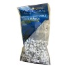 Bolsa Con 100 Grapas Para Cable Curva Blanca 6mm