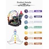 JSDDE Backflow Incense Burner with Chakra Tree of Life Decorative