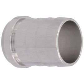 1.25" Aluminum Weld Barb - Weldable Fitting Nipple 1-1/4" Hose, AN617-20