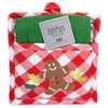 Gingerbread Man Potholder Gift Set
