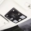 carpart2021 Carbon ABS Reading Lamp Light Trim Panel Interior CoverFor
