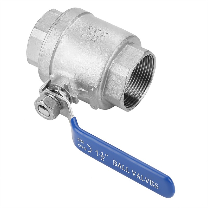 304 Stainless Steel Two Piece Full Port Female Thread Ball