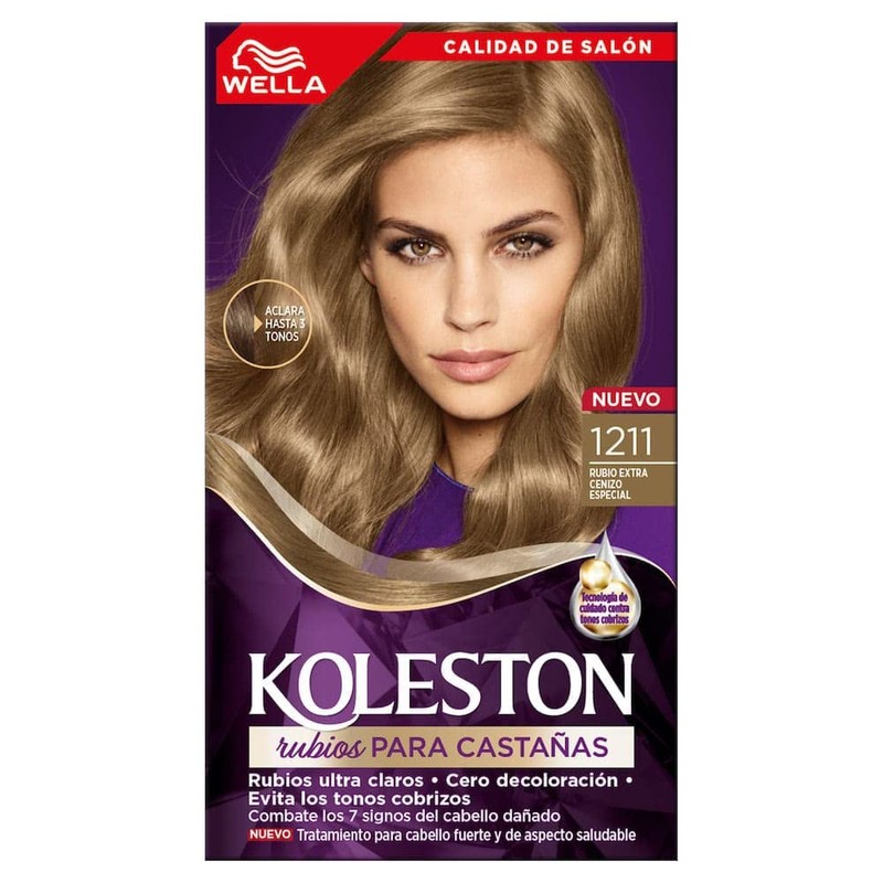 Koleston Tinte Permanente 1211 Rubio Extra Cenizo Especial | Crema,
